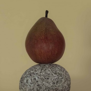 Pear on Stone